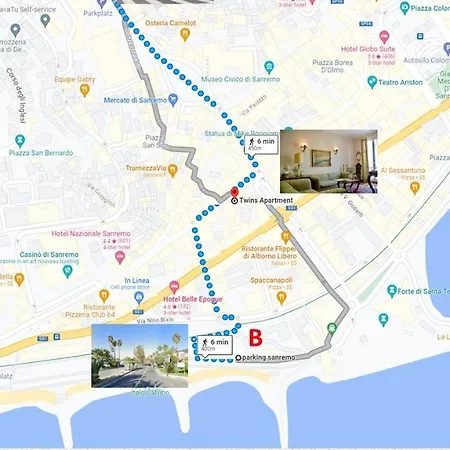 Apartment Twins Boutique Sanremo